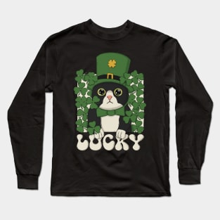 Lucky Tuxedo Neko Long Sleeve T-Shirt